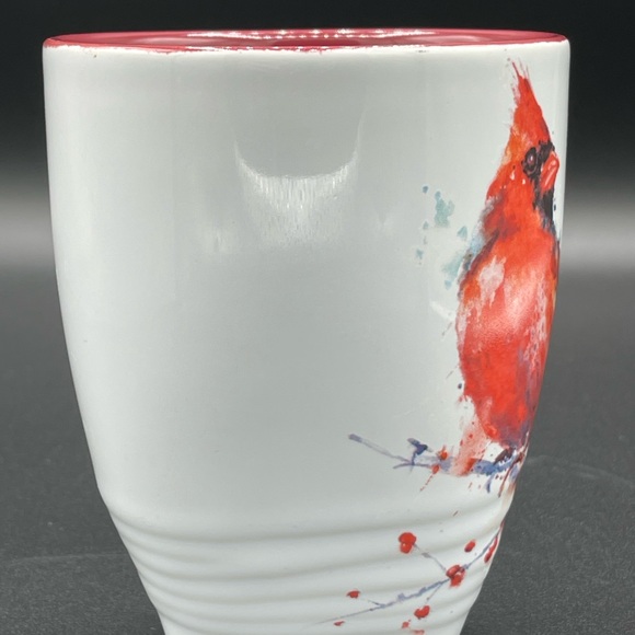 Dean Crouser Watercolor Cardinal Coffee Mug Tea Cup - Picture 3 of 7